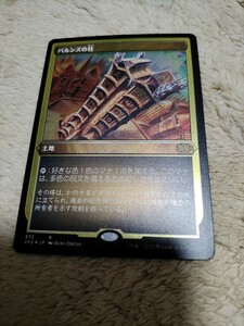 MTG パルンズの柱　エッチングFOIL　日本語