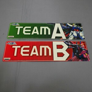  for sales promotion POP Gundam SEED ream .vsZ.A.F.T 2 sheets set unused goods new goods 