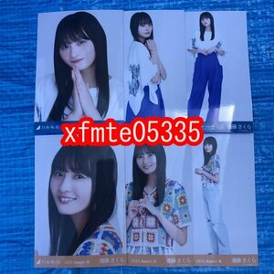 遠藤さくら 乃木坂46 エスニック 青×白コーデ 生写真 6種コンプ 　検(真夏の全国ツアー 2023年 浴衣