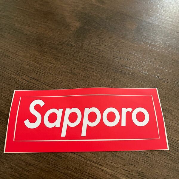 Sapporoパロディステッカー