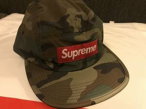 新品 未使用 国内正規品 ◆ Supreme Reflective Camo Camp Cap Boxロゴ 18aw Week1 ◆ 代官山店舗購入品 半タグ付き