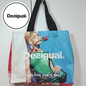 Desigual レア台形非売品 ショップバッグ③　トートバッグ エコバッグ トートバッグ エコバッグ ノベルティ