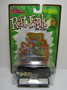 FORD クーペ フレイムス RAT FINK 1/64 Ed Roth RACING CHAMPIONS MOD Hot RODS 50s Monster 当時物未開封 ラットフィンク エド ロス V８ 