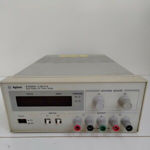 【長期保管】【当時物】【動作確認できてません】 Agilent E3620A 0-25V,0-1A Dual Output DC Power Supply