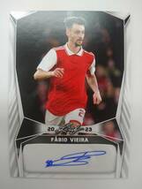 値下げ Leaf 2023 SOCCER BLASTER BA-FV1 FABIO VIEIRA AUTO WHITE ローダー封入発送 特価即決 ファビオ ビエイラ ヴィエイラ 直筆サイン_画像1