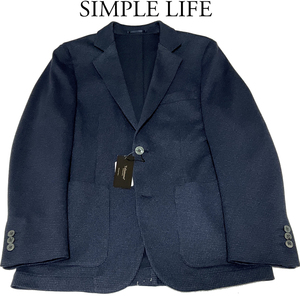 ☆ SL73S 秋冬 新品 シンプルライフ 千鳥 ニットジャケット element of SIMPLE LIFE