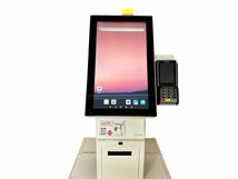 ［店頭引取限定］KIOSK POSIFLEX 自動精算機 EK-1610 紙幣/硬貨つり銭機 レジ 店舗用品 お店 コンパクト カラーディスプレイ搭載 高品質_画像3