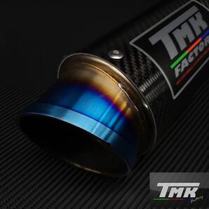 即納 汎用 50.8mm チタン風カーボンサイレンサー マフラー スリップオン (CB CBR YZF MT Ninja ZX Z GSX GSR RS 250 400 600 750 900 1000の画像2