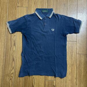 FRED PERRY イギリス製 ポロシャツ フレッドペリー ビンテージ　38