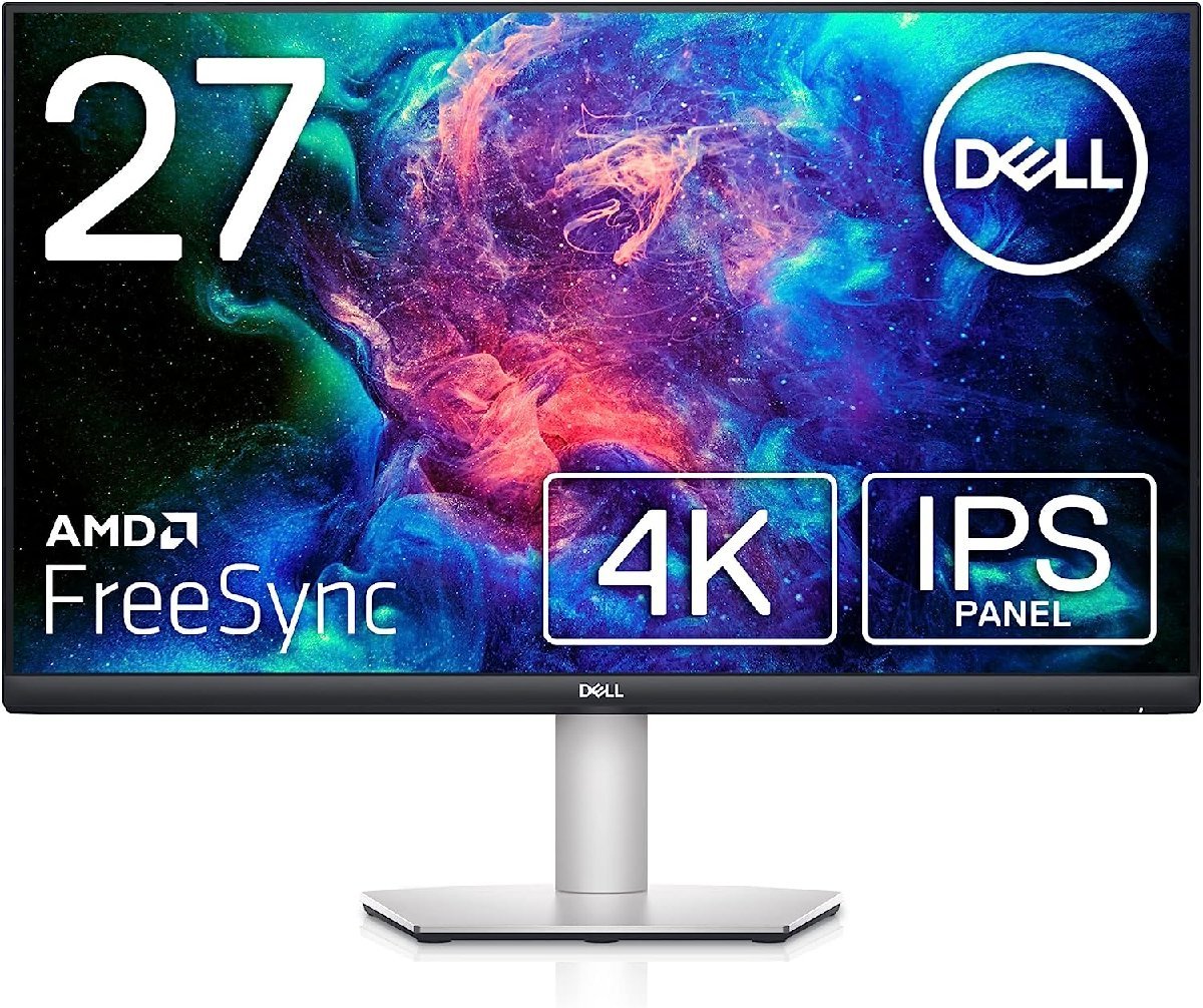 Dell S3221QS 31.5インチ 4K モニター VA非光沢，1800R曲面/DP，HDMIx2