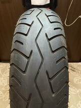 中古MCタイヤ BRIDGESTONE BATTLAX BT46 140/70-17 パンク修理痕あり ブリヂストン バトラックス 140 70 17 5019 A2567_画像1