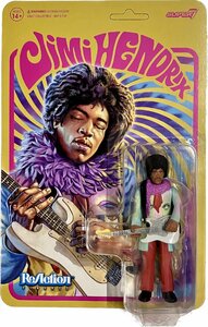 li* action /jimi* hand liksARE YOU EXPERIENCED ver JIMI HENDRIX wave 1 figure Super7 super 7 ReAction