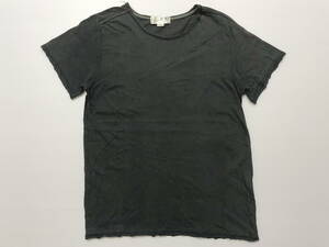 grn ジーアールエヌ ブラックTシャツ カットソー 半袖Tシャツ　 　正規品 シンプルデザイン 石瀬5517