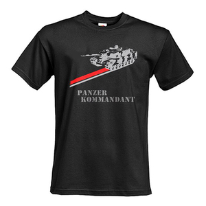 『TORRO”レオパルト2A6”』/PANZER KOMMANDANT (L) ★ミリタリー ★戦車Tシャツ