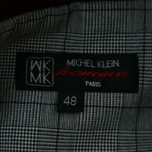 MK HOMME ミッシェルクラン オム ミッシェルクラン オム 秋冬 刻印ボタン★ メルトン ウール Pコート Sz.48　メンズ　A2T14176_C#N_画像5