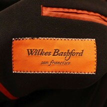 Wilkes Bashford タカキュー 秋冬★ ウールライク カバーオール ジャケット Sz.M　メンズ　A2T12564_B#N_画像5