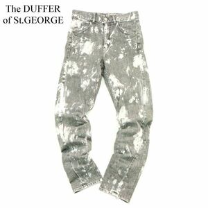 The DUFFER of St.GEORGE × masterkey ダファー マスターキー ブリーチ加工 スキニー デニム パンツ ジーンズ Sz.S メンズ　A3B00773_2#R