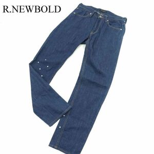 R.NEWBOLD ポールスミス 通年 【スポーツ ボール プリント】 デニム パンツ ジーンズ Sz.S　メンズ　A3B02798_5#R