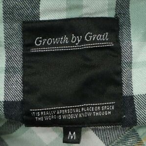 Growth by Grail グロースバイグレイル 通年 長袖 ウエスタン★ チェック シャツ Sz.M メンズ A3T04960_5#Cの画像5