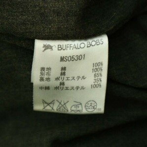 BUFFALO BOBS バッファローボブス 秋冬 USED加工★ デニム 中綿 ベスト Sz.1 メンズ A2T01089_1#Nの画像6