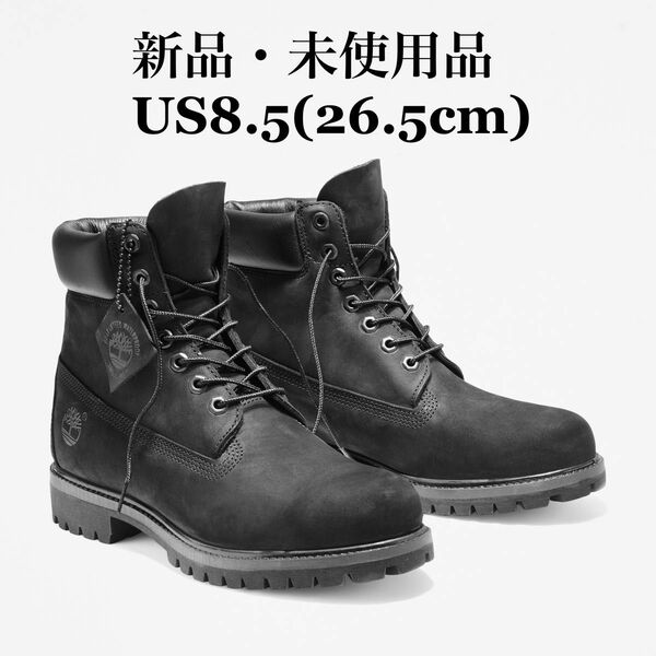 Timberland ティンバーランド 6inch premium boots 6インチ プレミアムブーツ ブラック メンズブーツ