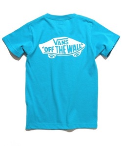 VANS K LINE OTW BOYS S/S TEE ヴァンズ ショートスリーブ キッズ ブルー 美品