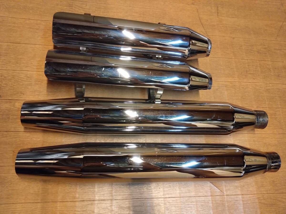 ヤフオク! -「ハーレーファットボーイマフラー」の落札相場・落札価格