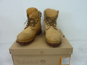 ◆◇Timberland ティンバーランド　ブーツ　プレミアムウールリッチ　44526　27cm　:古ｋ0513-194ネ◇◆