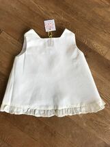 女の子用アンサンブルスーツ パーティー 結婚式 昭和レトロ 子供服 キッズ ハンドメイド 手作り 70's 80's 個性的 春夏 イベント ホワイト_画像4