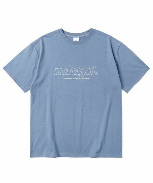 mahagrid Tシャツ 青 サイズXL