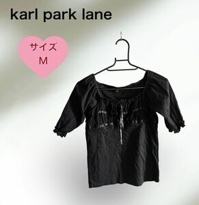 karl park lane カールパークレーン　半袖カットソー　ブラック　Mサイズ