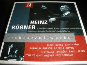 12CD レーグナー チャイコフスキー バレエ 眠り くるみ 白鳥 ワーグナー シュトラウス フェラーリ ヤナーチェク ベルリン 交響楽団 Rogner