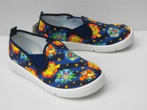  sale Asahi Pokemon P107 NV 14.0cm Pocket Monster made in Japan one person .... slip-on shoes child shoes Kids sneakers commuting to kindergarten .. sport shoes 