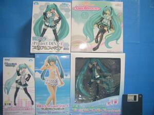 [ free shipping ] Hatsune Miku PM figure 5 kind set 