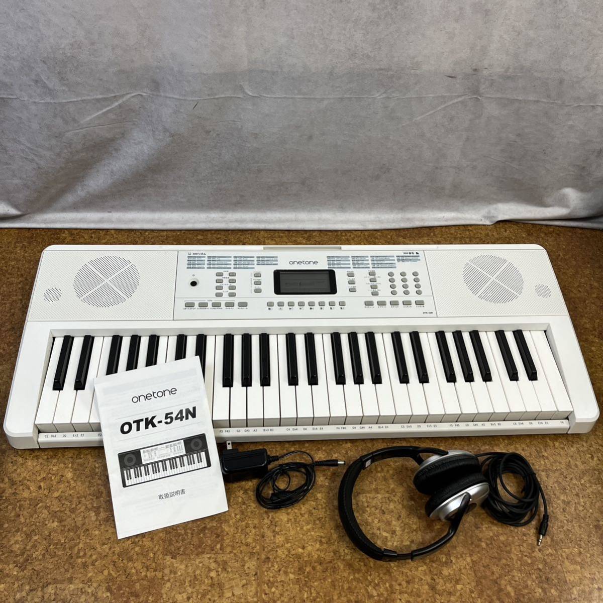 キーボード 電子ピアノ onetone OTK-54N ホワイト 白 | JChere雅虎拍卖代购