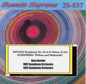 ベルティーニ：モーツァルト・第25番、北ドイツ放送響、シェーンベルク「ペレアスとメリザンド」1980年代。