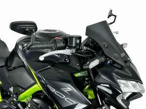 【国内在庫】WRS ダブリューアールエス ウインドスクリーン スポーツタイプ マットブラック シールド KAWASAKI Z900 '20-23 カワサキ ★