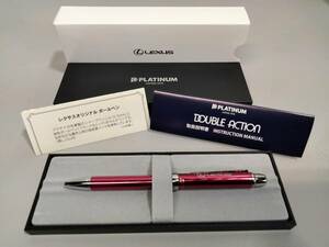 ☆ Beautiful Lexus Оригинальная шариковая ручка Platinum Fountain Pen Sil &amp; Oil Ballpoint Pen! 60 размер доставки
