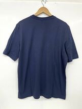 新品■Reebok リーボック メンズ 半袖Tシャツ ロゴ XO ネイビー 182-188cm ロゴ GS9137 大きいサイズ_画像3