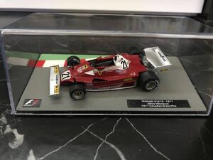 フェラーリ 312T2 ジルヴィルヌーブ　1977年　1/43 - Deagostini F1マシンコレクション　デアゴスティーニ　フェラーリ公式F1