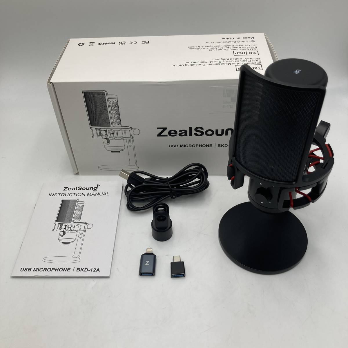 通電確認済】ZealSound BKD-12A マイク/Y9647- | JChere雅虎拍卖代购