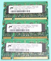 PC2-4200-444-12-C0 DDR2/533/CL4/256MB/3枚/0803-16_画像1