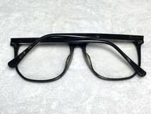 デッドストック BLAZER ウェリントン PETER HOUSE セル 眼鏡 黒 マーブル ビンテージ 未使用 フレーム 昭和 レトロ_画像2