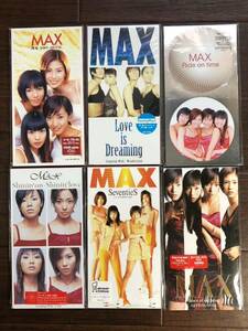 ◆◇【6枚】未使用 8cm CD MAX「Grace of my heart」「閃光ひかりのVEIL」「Ride on time」「Sevenyies」他 ゆうパケット発送 ◇◆