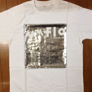 ★送料無料★m-flo「SQUQRE ONE」LIVE購入 Tシャツ VERBAL(白) バーバル TAKU LISA USJ カウントダウン