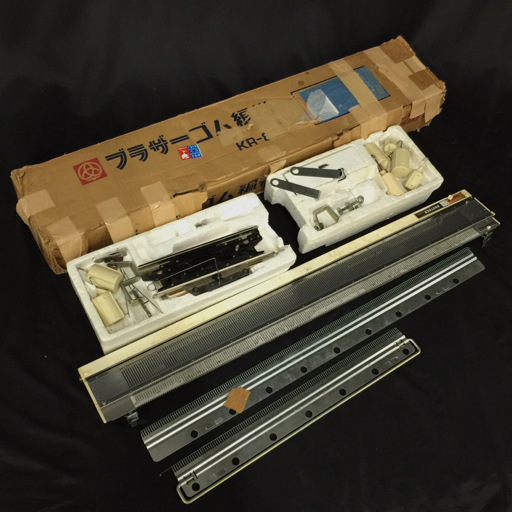T brother 保管品 編み機 オートキャリジ KGA andole détails du
