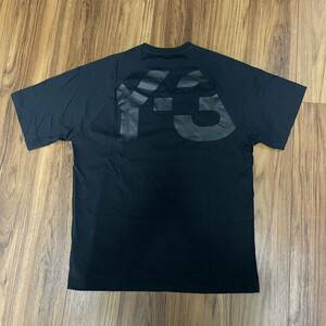 Y-3 ラグラン Tシャツ 黒 M サイズ ヨウジヤマモト アディダス Y3 ワイスリー