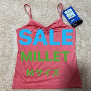 millet キャミソール インナー レディース ピンク Mサイズ