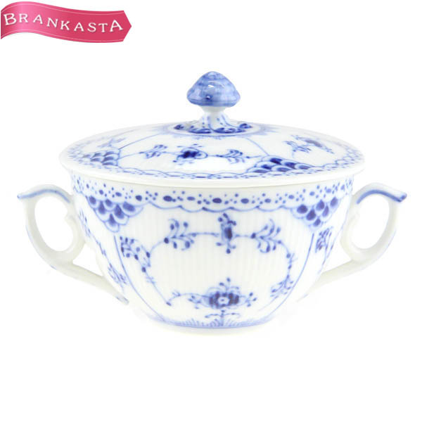 美品】ROYAL COPENHAGEN/ロイヤルコペンハーゲン ブルーフルーテッド