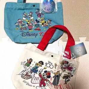 ディズニー 100周年 トートバッグ